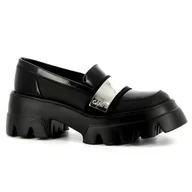 Mokasyny damskie - Mokasyny damskie na platformie CARINII - Carinii - miniaturka - grafika 1