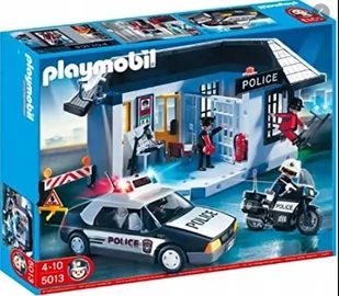 Playmobil CITY ACTION POSTERUNEK POLICJI Z WIĘZIENIEM 5013 - Klocki - miniaturka - grafika 1