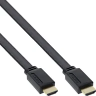 Kable komputerowe i do monitorów - Kabel InLine HDMI - HDMI 0.5m czarny 17055F - miniaturka - grafika 1