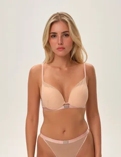 Biustonosz push-up Othilia - cielisty 65C - Biustonosze - miniaturka - grafika 1