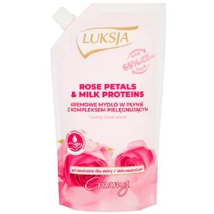 Cussons Kremowe mydło w płynie Lukcja Creamy Rose Petal and Milk Proteins opakowanie uzupełniające 400 ml - Mydła - miniaturka - grafika 2