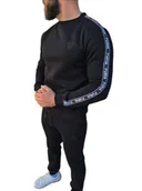 Dresy męskie - Dres męski czarny Furia - miniaturka - grafika 1