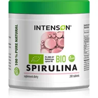 Zdrowa żywność - Intenson Organic Spirulina spirulina 100% w jakości BIO 100 g - miniaturka - grafika 1