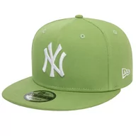 Czapki męskie - New Era League Essential 9FIFTY New York Yankees Cap 60435192, Mężczyzna, Czapka z daszkiem, Zielony - miniaturka - grafika 1