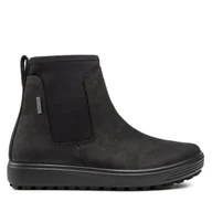 Botki damskie - Botki ECCO Soft 7 Tred W GORE-TEX 45046351052 Czarny - miniaturka - grafika 1
