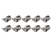 Akcesoria wulkanizacyjne - Opaska zaciskowa ślimakowa 8-12 mm 10 szt - miniaturka - grafika 1