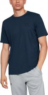 Under Armour Koszulka męska Sportstyle Left Chest SS granatowa r. L 1326799-408 - Koszulki męskie - miniaturka - grafika 1