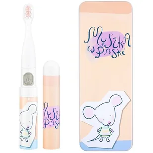 Vitammy Smile MiniMini+ Myszka w Paski TOW017600 - Szczoteczki do zębów dla dzieci - miniaturka - grafika 1