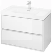 Szafki łazienkowe - Cersanit Crea Szafka podumywalkowa 79,4x45x53,3 cm biała S924-004 Kraków (S924004) - miniaturka - grafika 1