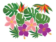 Dekoracje domu - Dekoracja Dwustronna Aloha Party - miniaturka - grafika 1
