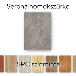 Leziter Serona Stone Effect Sand Grey Vinyl SPC Podłoga próbka/próbka - Płytki ceramiczne - miniaturka - grafika 1