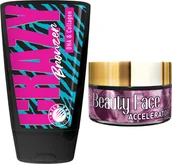 Balsamy i kremy do opalania - Wild Tan Crazy Bronzer Z Kolagenem + Słoiczek Beauty Face - miniaturka - grafika 1