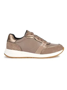 Geox Sneakersy "Bulmya" w kolorze jasnobrązowym - Trampki damskie - miniaturka - grafika 1