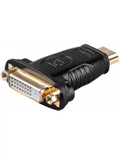 Spacetronik Adapter wtyk HDMI gniazdo DVI-D 24+1 - Kable - miniaturka - grafika 2