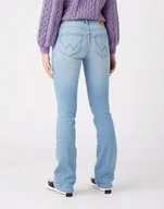Spodnie damskie - WRANGLER BOOTCUT WHITE NOISE W28B47Z14 28/32 - miniaturka - grafika 1