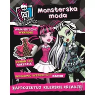 Książki edukacyjne - Monster High. Monsterska Moda - miniaturka - grafika 1
