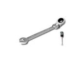 Budowa OUTLET - Klucz płasko-oczkowy z grzechotką i przegubem 15 mm Stalco - S-56215 - miniaturka - grafika 1