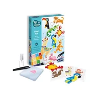 Breloczki dla dzieci - Sentosphère 3920030 zestaw do majsterkowania, zawieszka w kształcie pikseli, motyw zwierząt, brelok do kluczy, kreatywny zestaw dla dzieci od 5 lat - miniaturka - grafika 1