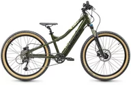Rowery elektryczne - s'cool s'cool e-troX Race 26 9-S Dzieci, oliwkowy 36cm (26") 2022 Rowery dla dzieci i młodzieży 8242 - miniaturka - grafika 1
