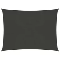 Parasole ogrodowe - vidaXL Żagiel przeciwsłoneczny, 160 g/m, antracytowy, 2x2,5 m, HDPE vidaXL - miniaturka - grafika 1