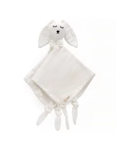 Yosoy Doudou friend 100% cotton muslin Ecru - Szumiące zabawki - miniaturka - grafika 1