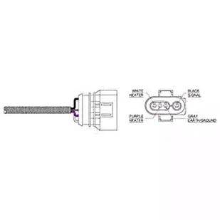 DELPHI SONDA LAMBDA ES20164-12B1 AUDI A4,A6,A8,BMW 325,VW PASSAT - Sondy lambda - miniaturka - grafika 1