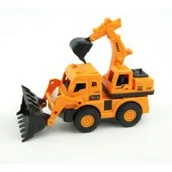 Samochody i pojazdy dla dzieci - Ciężarówka budowlana 1321321 Dromader - miniaturka - grafika 1