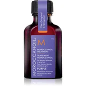 Maski do włosów - Moroccanoil Purple, kuracja neutralizująca ciepłe tony do włosów blond i siwych, 25ml - miniaturka - grafika 1