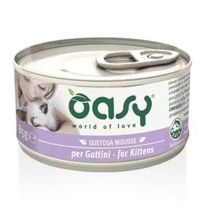 OASY Mousse Kitten - mokra karma dla kota - puszka 85g - Mokra karma dla kotów OASY Mousse Kitten - mokra karma dla kota - puszka 85g - Mokra karma dla kotów - miniaturka - grafika 1