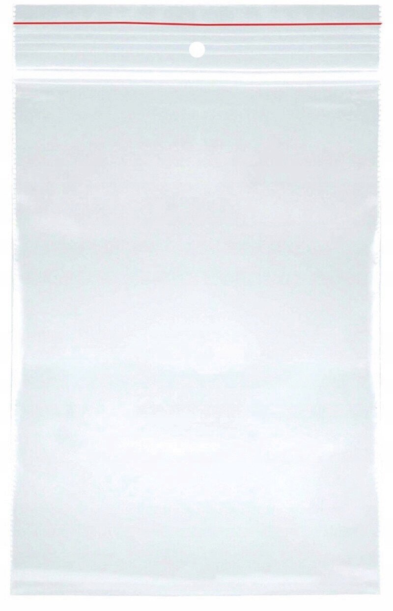Office Products Torebka strunowa, LDPE, 200x400mm, 100szt., transparentna