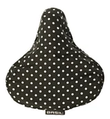 Sakwy rowerowe - Basil Katharina Saddle Cover na telefon City/Trekking wykonana z płótna żaglowego, czarny, jeden rozmiar BAS50297 - miniaturka - grafika 1