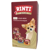 Mokra karma dla psów - Pakiet mieszany RINTI Gold Mini, 8 x 100 g - Pakiet mieszany (4 smaki) - miniaturka - grafika 1