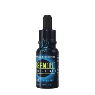 Olejek konopny Green Out® Pure Mini, 10ml – Critical Jack – Sleep - Suplementy naturalne Olejek konopny Green Out® Pure Mini, 10ml – Critical Jack – Sleep - Suplementy naturalne - miniaturka - grafika 1