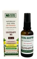 Suplementy naturalne - Olej do masażu legendarny mix z olejem jojoba 50ml NATURA RECEPTURA - miniaturka - grafika 1