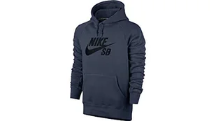Nike Sb Icon męska bluza z kapturem niebieski Blau (Thunder Blue/Black) M - Bluzy męskie - miniaturka - grafika 1