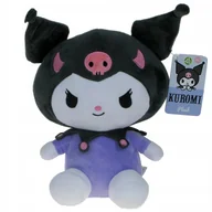 Maskotki i pluszaki - Hello Kitty and Friends - maskotka króliczek Kuromi 25cm (999584) fiol-czar - miniaturka - grafika 1