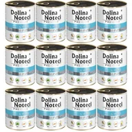 Mokra karma dla psów - Dolina Noteci Premium Adult bogata w jagnięcinę puszka 12x800 g - miniaturka - grafika 1