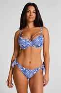 Stroje kąpielowe - Hunkemöller Dół od bikini Luna Cancun Rio Niebieski - miniaturka - grafika 1