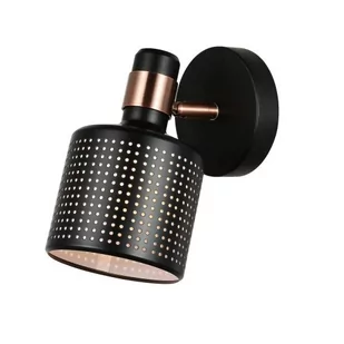 Italux Restenza WL-2439-1-BK WL-2439-1-BK - Lampy ścienne - miniaturka - grafika 1