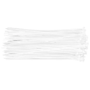 Opaski zaciskowe 2.5 x 200 mm, 100 szt., białe, NEO 01-601 - Pozostałe akcesoria sieciowe - miniaturka - grafika 1