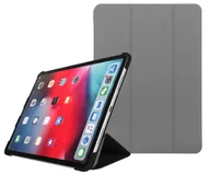Etui do tabletów - Pomologic Book Case - etui z klapką pokrowiec obudowa ochronna do iPad Air 13" M2 (2024) / iPad Pro 12.9 4/5/6gen (gray) - miniaturka - grafika 1