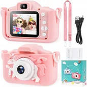 Aparaty Cyfrowe - Aparat Fotograficzny Cyfrowy Kamera Dla Dzieci Lcd Jednorożec Abc2 Simple - miniaturka - grafika 1