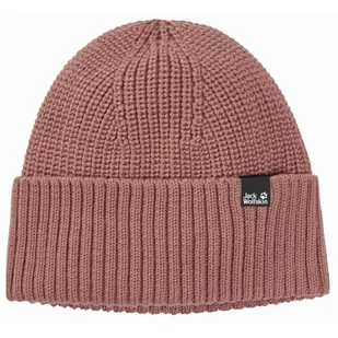 Damska czapka Jack Wolfskin SCHWANSEE BEANIE W afterglow - ONE SIZE - Czapki damskie - miniaturka - grafika 1