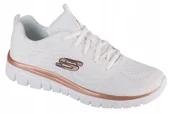 Buty sportowe damskie - Damskie sneakers Skechers Graceful Get Connected 12615-WTRG r.40 - miniaturka - grafika 1