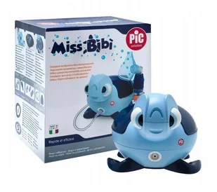 Nebulizator tłokowy dla dzieci PiC Miss Bibi + Sól - Inhalatory i akcesoria - miniaturka - grafika 1
