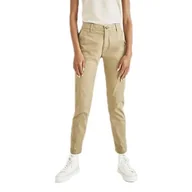 Spodnie damskie - Dockers Weekend Chino Skinny Spodnie Damskie Casual, Złoto zbiorów, 24 - miniaturka - grafika 1