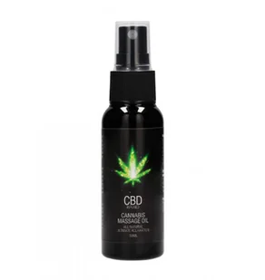 Shots PharmQuests Shots PharmQuests Shots CBD Cannabis Massage Oil 50 ml 6_7550 - Olejki i świece do masażu - miniaturka - grafika 3