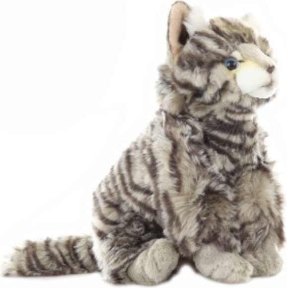 ZOO: maskotka dziki Kot pręgowany szary 26cm 92100
