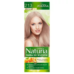 Joanna Naturia Color farba do włosów 213 Srebrny Pył 62404-uniw - Farby do włosów i szampony koloryzujące - miniaturka - grafika 1