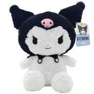 Maskotki i pluszaki - Maskotka Czarna Kuromi 26 cm Włochata Hello Kitty Fluffy ORYGINALNA - miniaturka - grafika 1